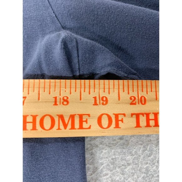 Vineyard Vines Texas Logo Long Sleeve Crew Tee Shirt (Men's Small) Blue - Picture 5 of 10